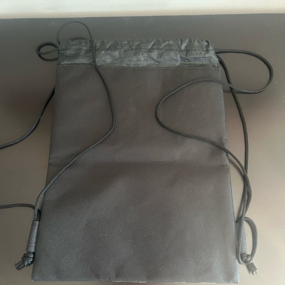 Nwot Mickey Mouse Drawstring Backpack Bag Tote Si… - image 2